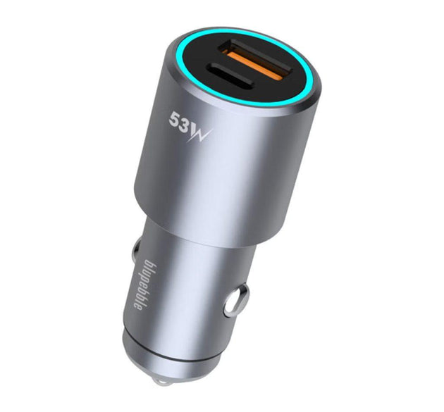 Blupebble Navi Power 53W Car Charger (USB-A, USB-C)