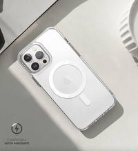 Blupebble Crystal Clear MagSafe Case for iPhone 15 Pro Max 