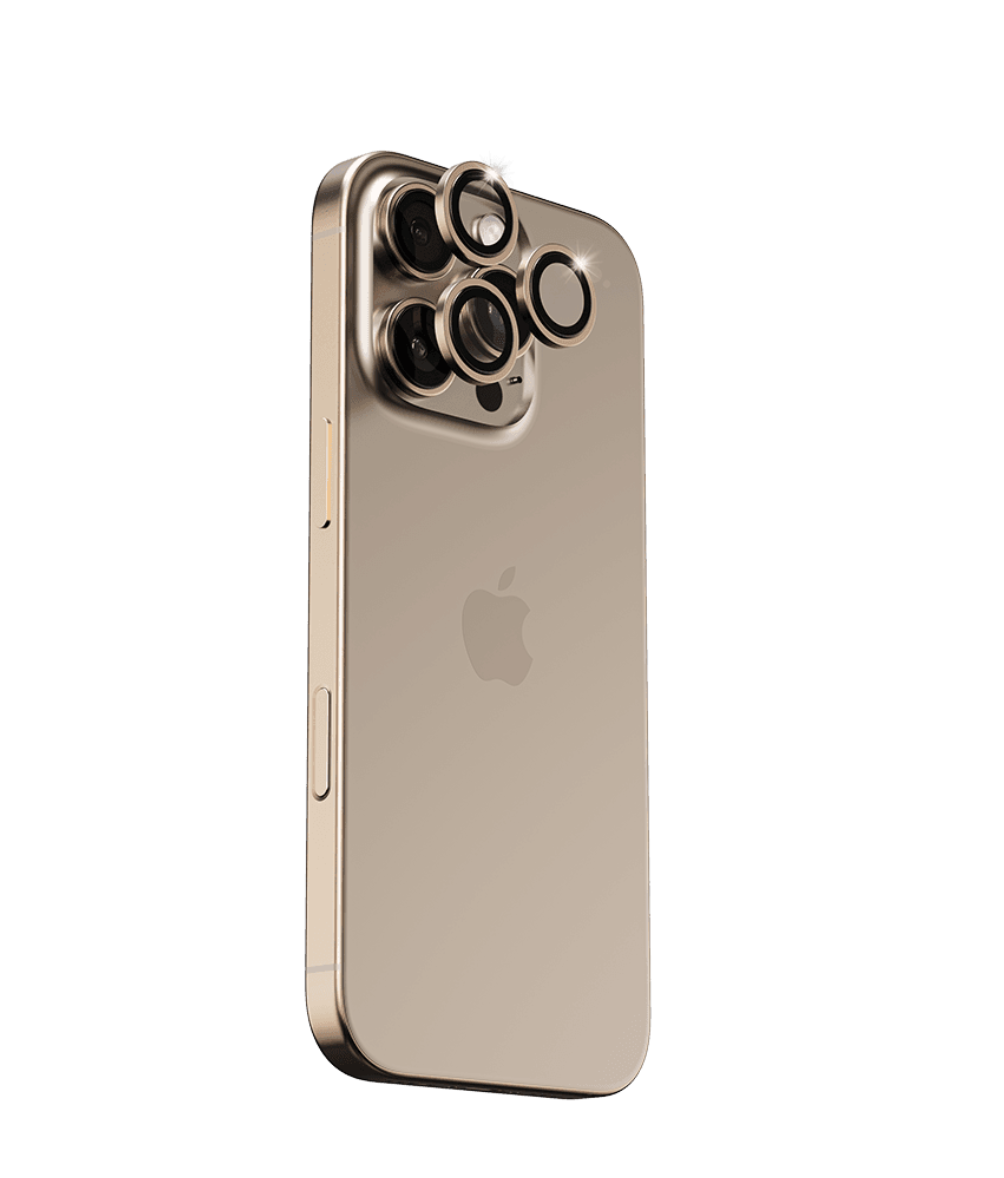 Blupebble Graphene 9H HD Camera Lens Protector for iPhone 16 Pro and iPhone 16 Pro Max