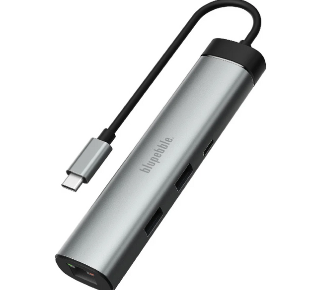 C6 Multiport Aluminum 6 in 1 Multimedia Hub