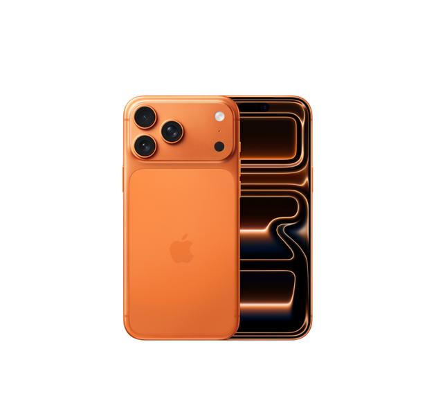 iPhone 17 pro Cosmic Orange 