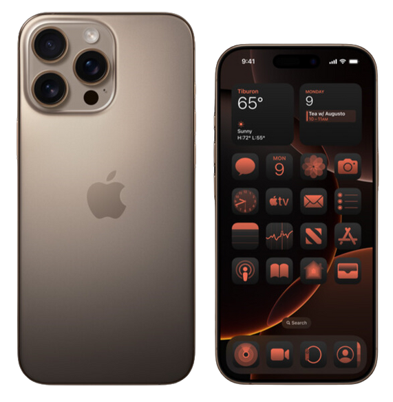 iphone 16 pro desert titanium